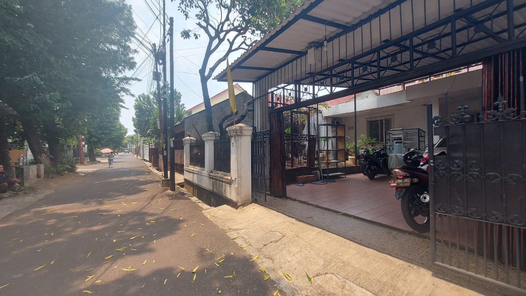 Lebak bulus luas 250 rumah hitung tanah akses lebar