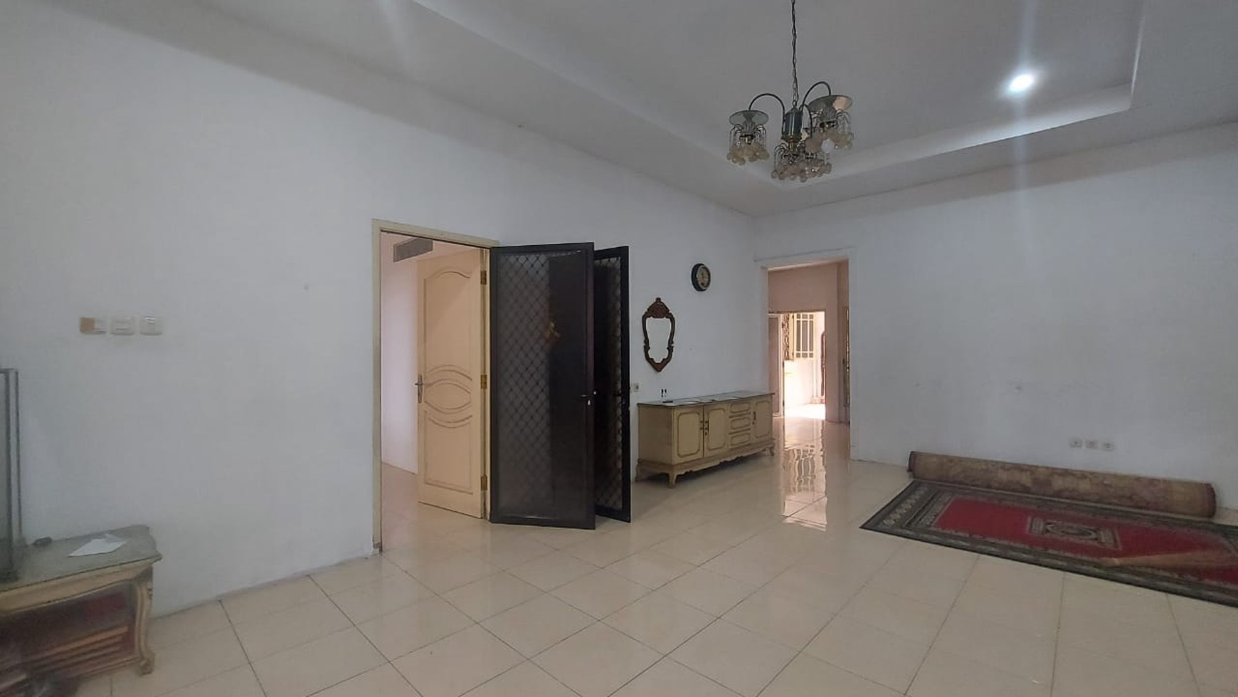 Lebak bulus luas 250 rumah hitung tanah akses lebar