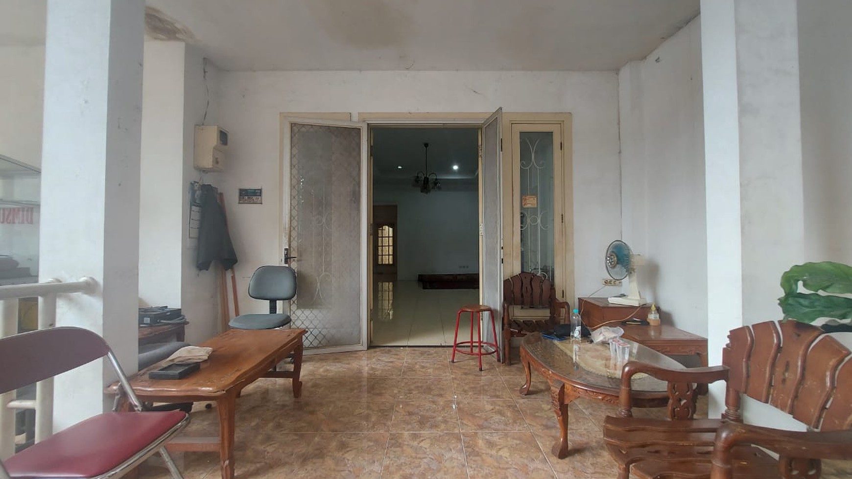 Lebak bulus luas 250 rumah hitung tanah akses lebar