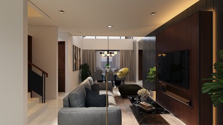 Rumah Baru dengan Desain Mewah dan Lokasi Strategis @Mertilang, Bintaro
