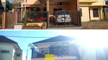 Rumah dua lantai dijalan Arif Rahman Hakim Wayhalim Bandar Lampung (yk)
