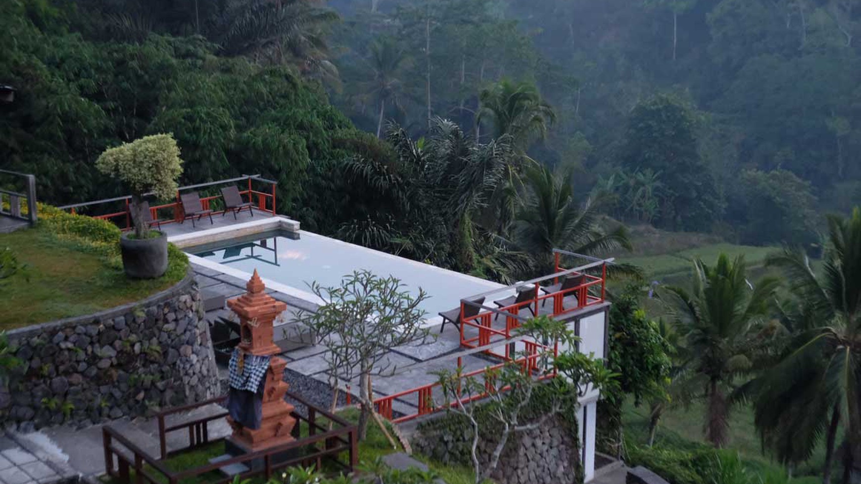 Freehold - Rice Field Vista Retreat Serene Luxury Living in Ubud's Panoramic Paradise