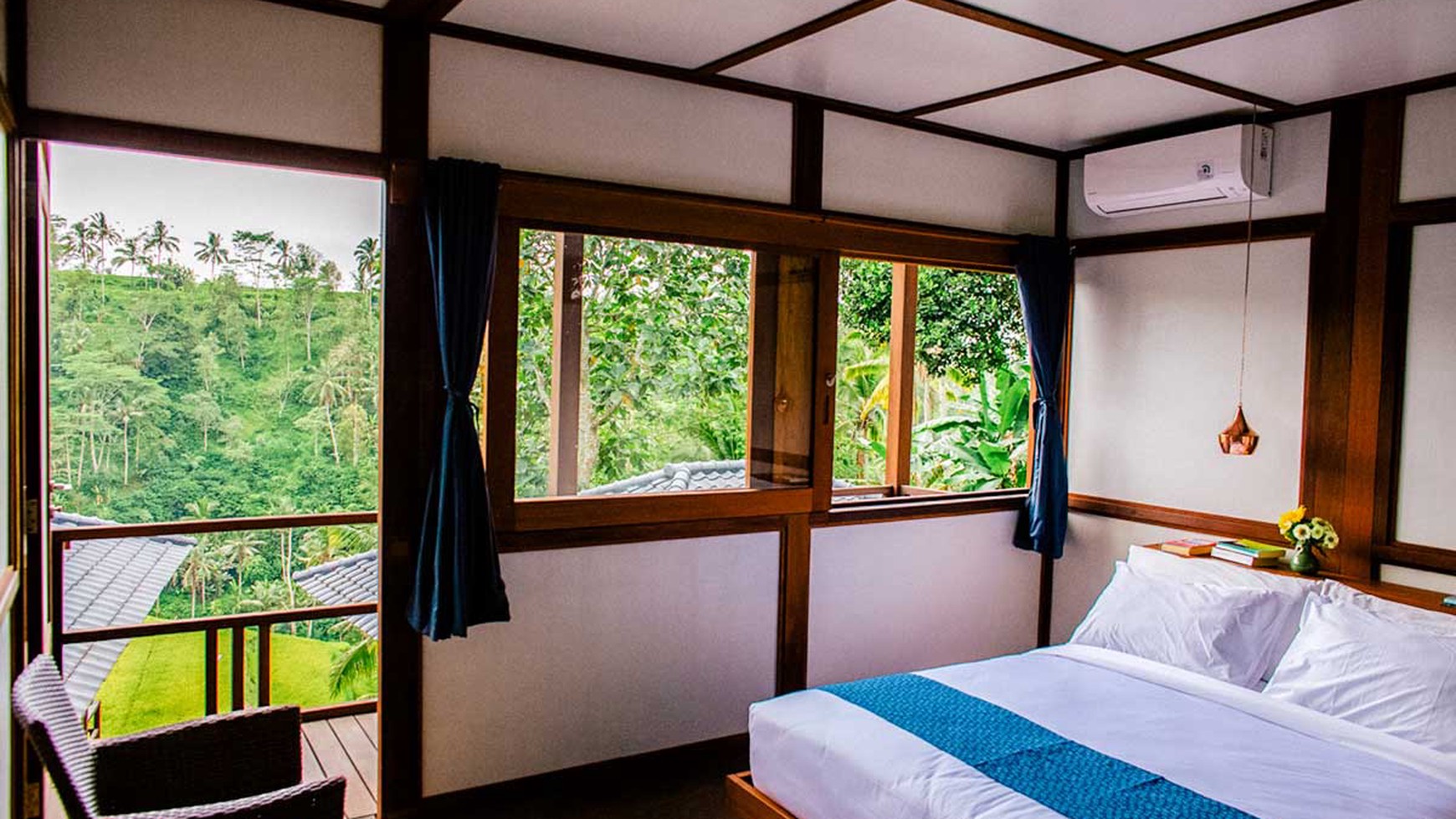 Freehold - Rice Field Vista Retreat Serene Luxury Living in Ubud's Panoramic Paradise