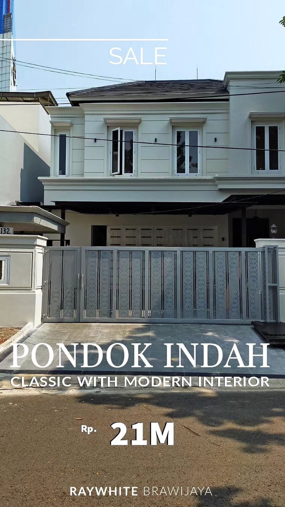 Rumah Classic Modern Siap Huni Area Pondok Indah