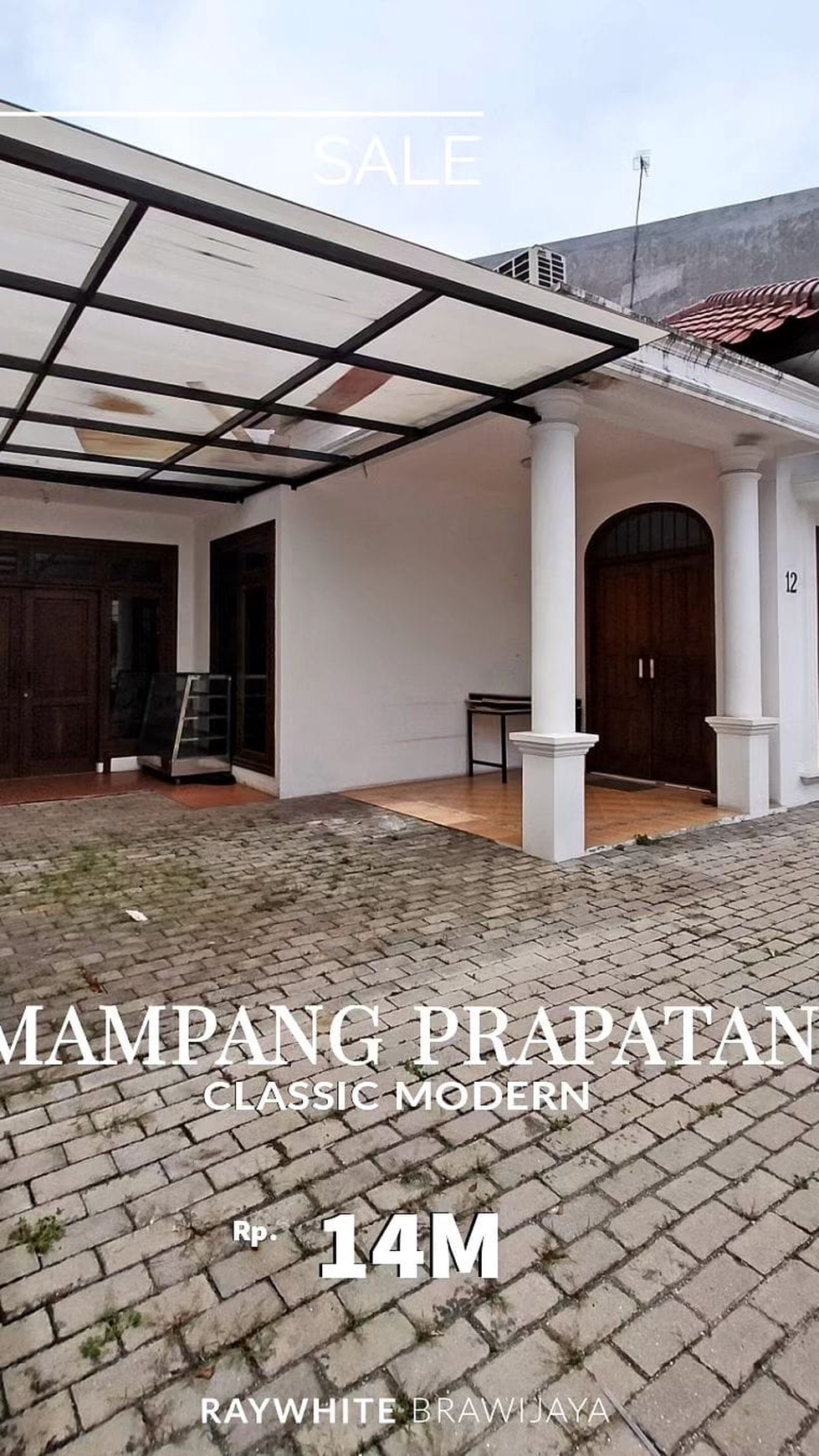 Rumah Cocok Untuk Kantor Lokasi Strategis Area Mampang Prapatan