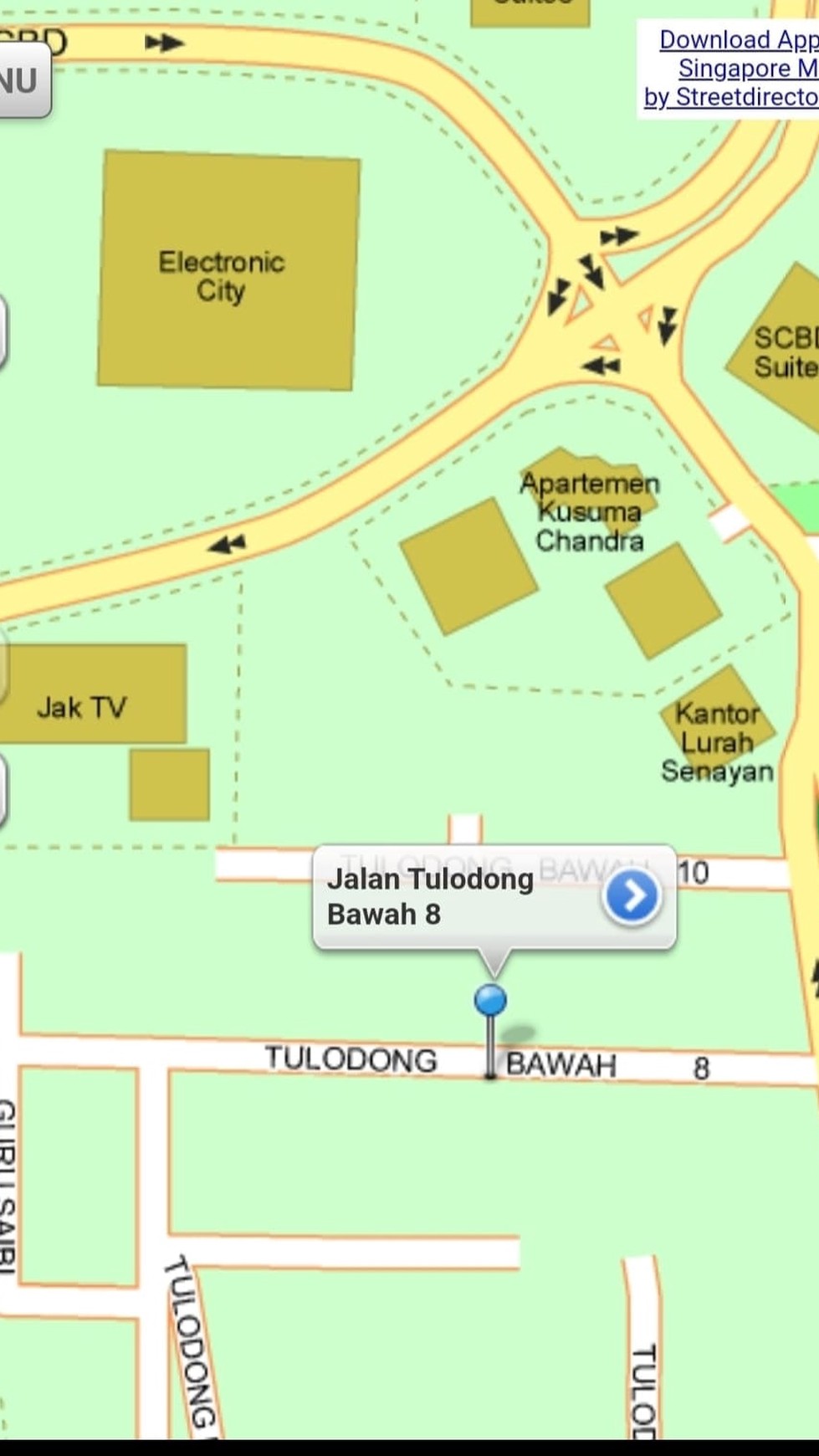 Rumah Bagus Di Jl Tulodong Bawah Kebayoran Baru Jakarta Selatan