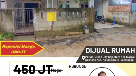 Rumah Murah dijual Cepat di Palembang