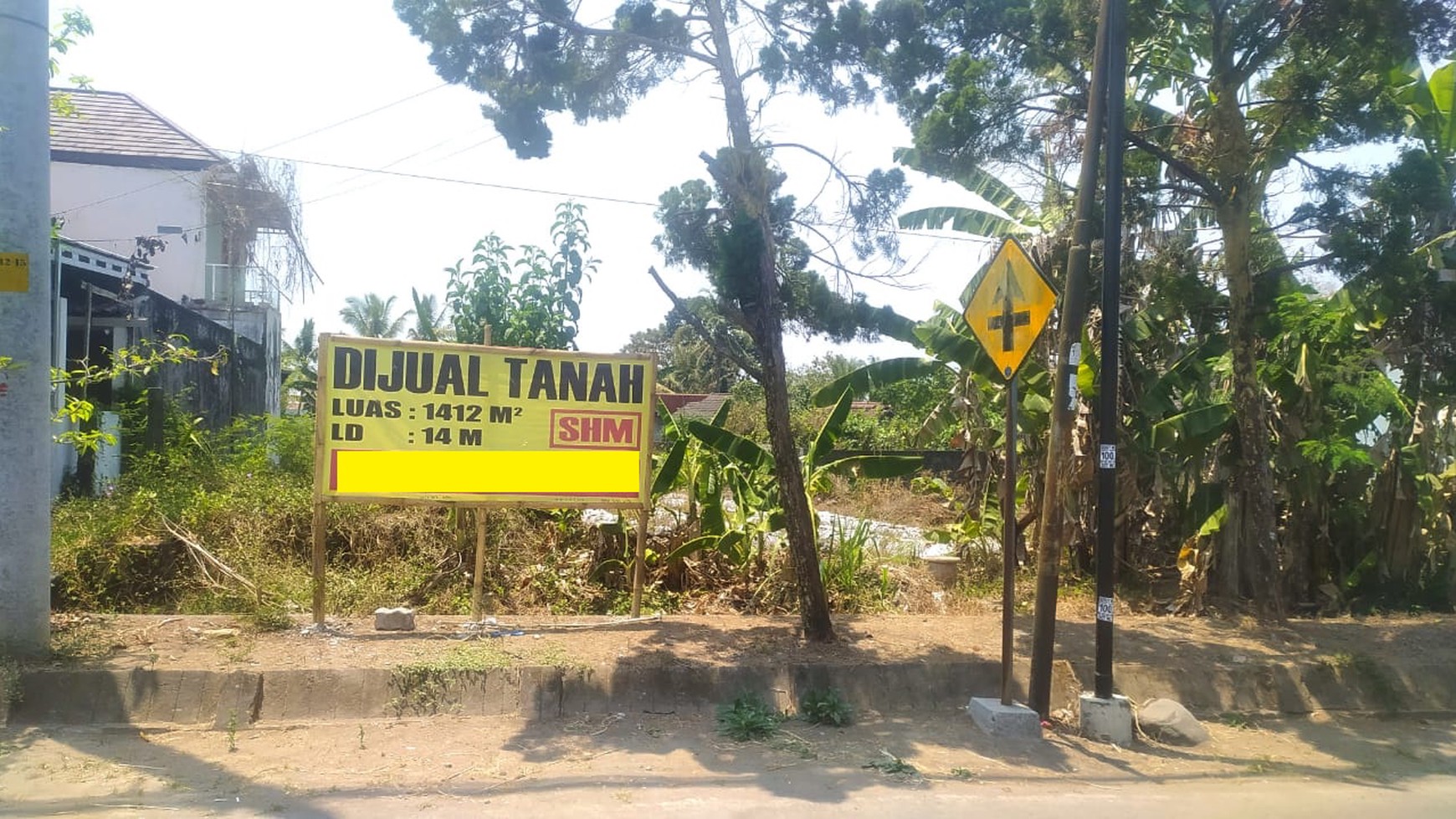 Tanah Sawah Luas 1412 Meter Persegi Lokasi Caturharjo Sleman  