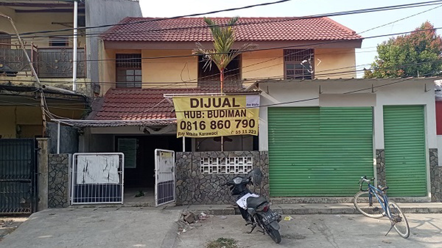 Dijual rumah di JL. Hayam Wuruk Perum 4 Karawaci Tangerang