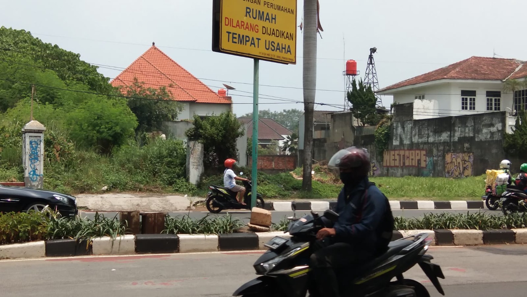 TANAH DIJUAL JALAN METRO PONDOK INDAH JAKARTA SELATAN