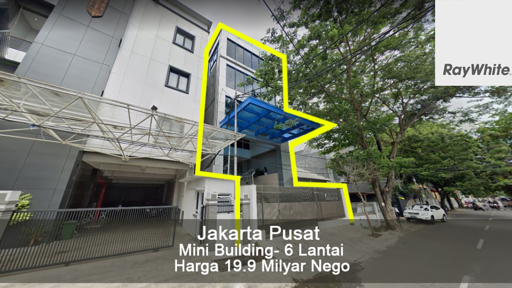 Minibuilding / Gedung Murah 6 Lantai Senen Jakarta Pusat