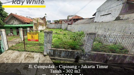 Tanah Jalan Cempedak - Cipinang Jakarta Timur