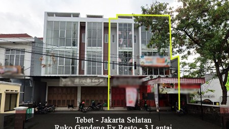 Disewa Ruko Gandeng ex Resto Tebet Jakarta Selatan