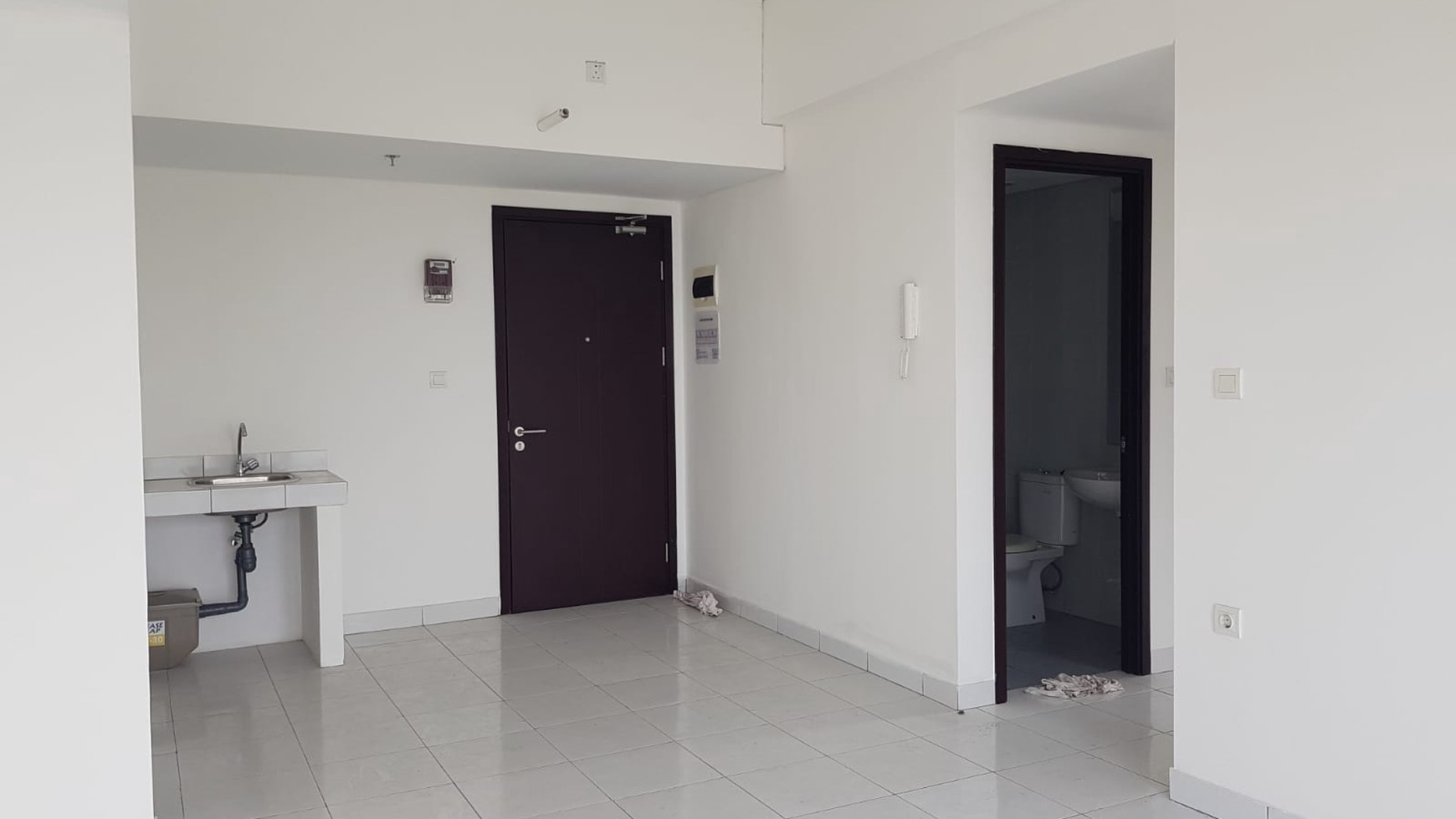 dijual apartemen casa de parco tower orchidea bsd city, typr 2 br corner, harga nego sampai deal, strategis, siap huni.