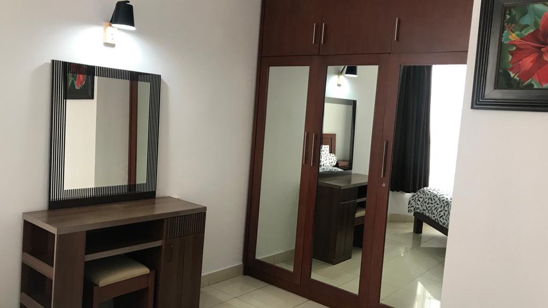 Apartemen Taman Rasuna Siap Huni, 2 Kamar Tidur