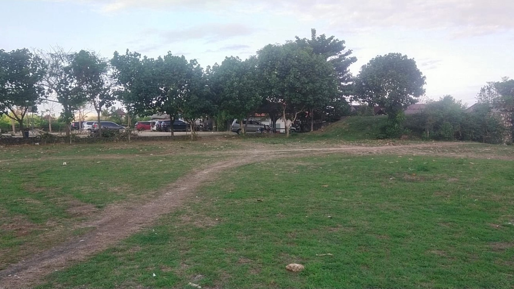 Freehold land beach front with white sand and crystal clear water Pandawa beach 