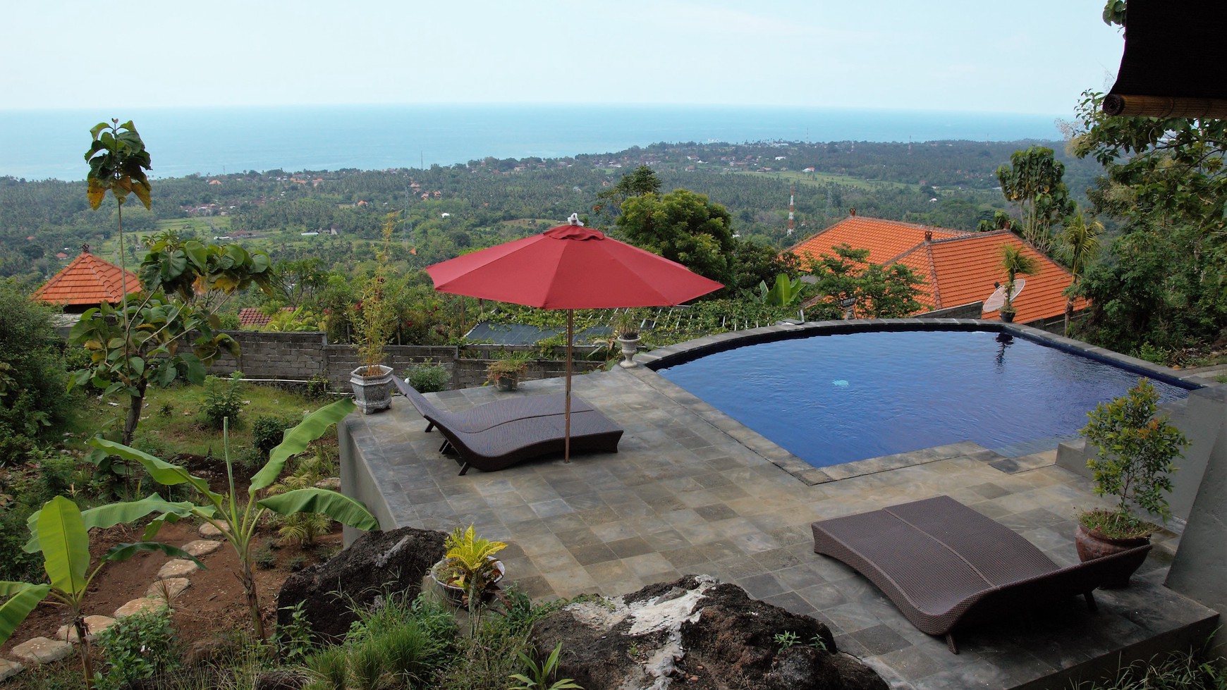 villa with speechless view for sale in lovina hills