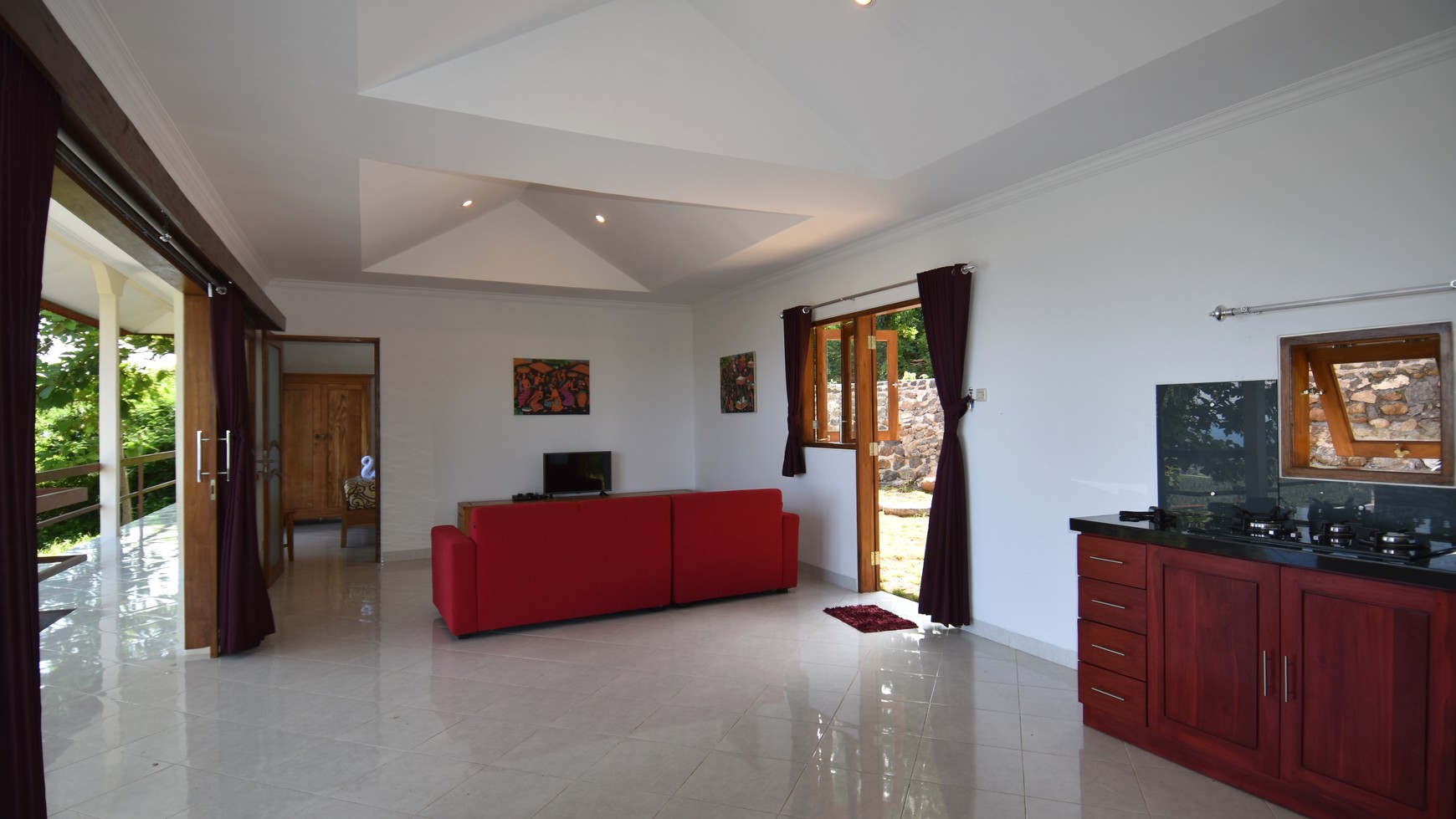 villa with speechless view for sale in lovina hills