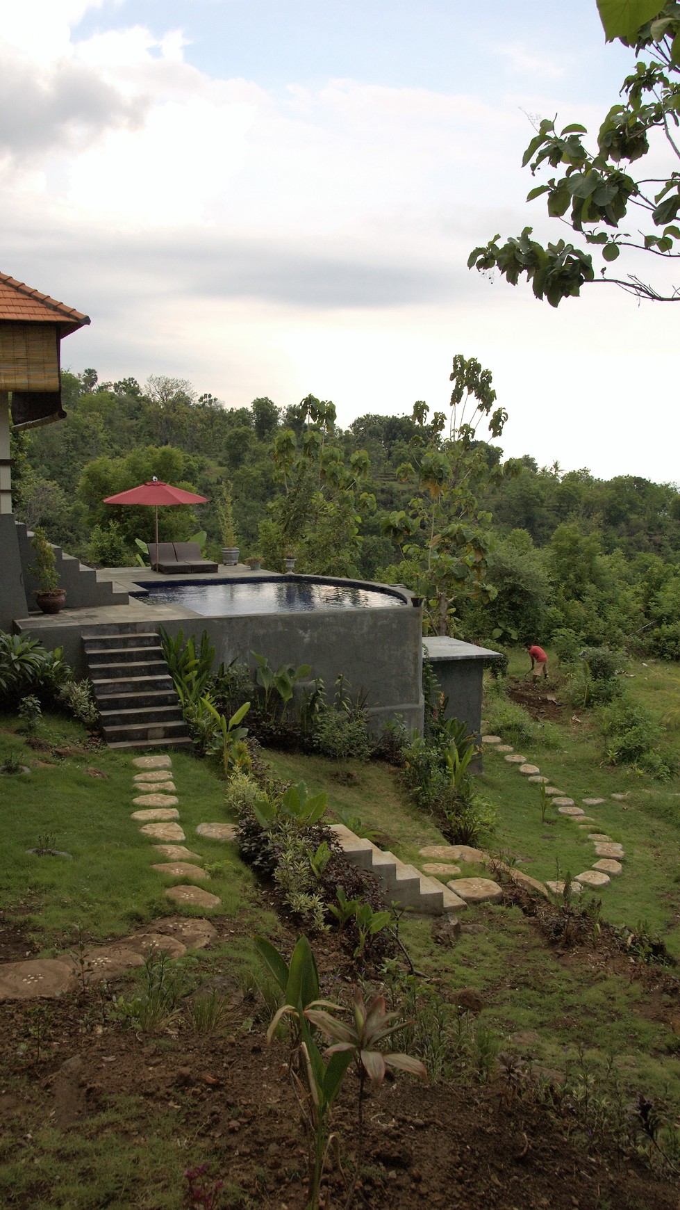 villa with speechless view for sale in lovina hills