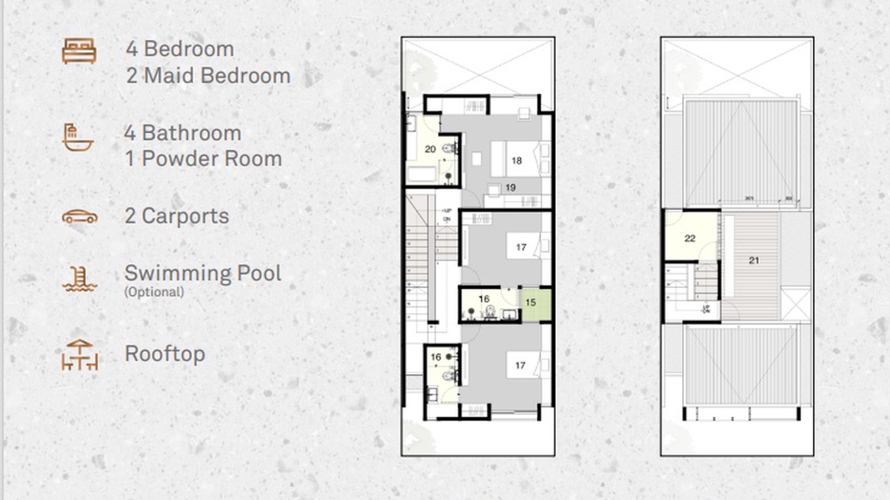 Brand new exculsive Townhouse Cilandak - Ampera