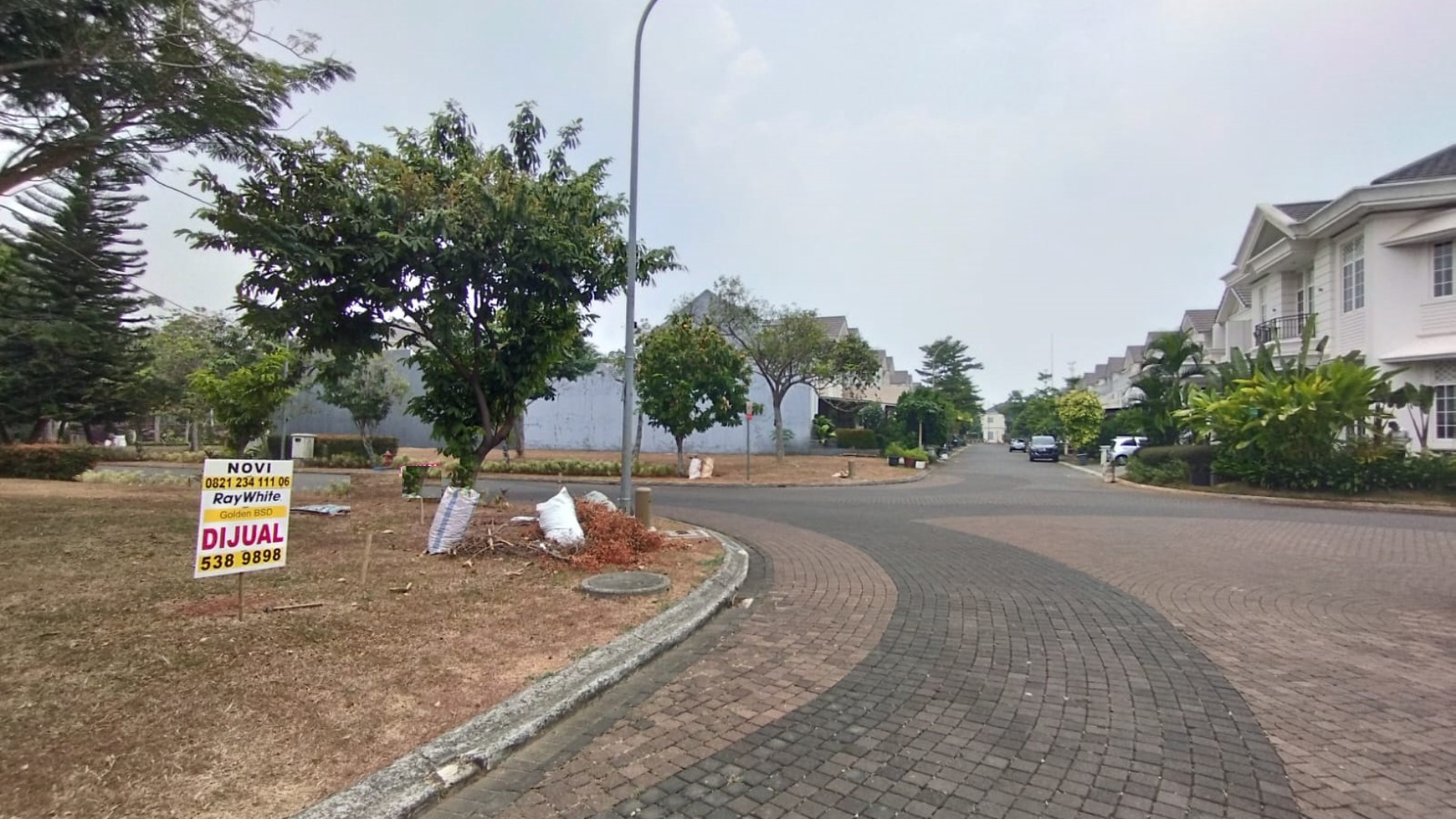 jual cepat tanah kavling strategis murah siap bangun cocok juga untuk invest di perumahan greenwich park cluster whitsand bsd city tangerang banten