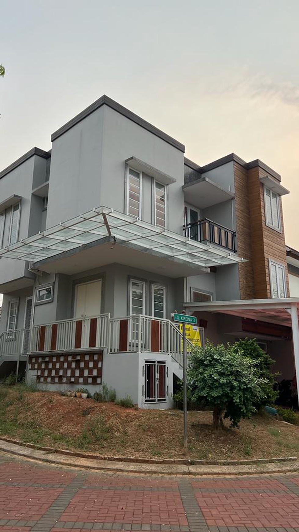 jual cepat rumah strategis siap huni nusa loka kireina park bsd city tangerang banten