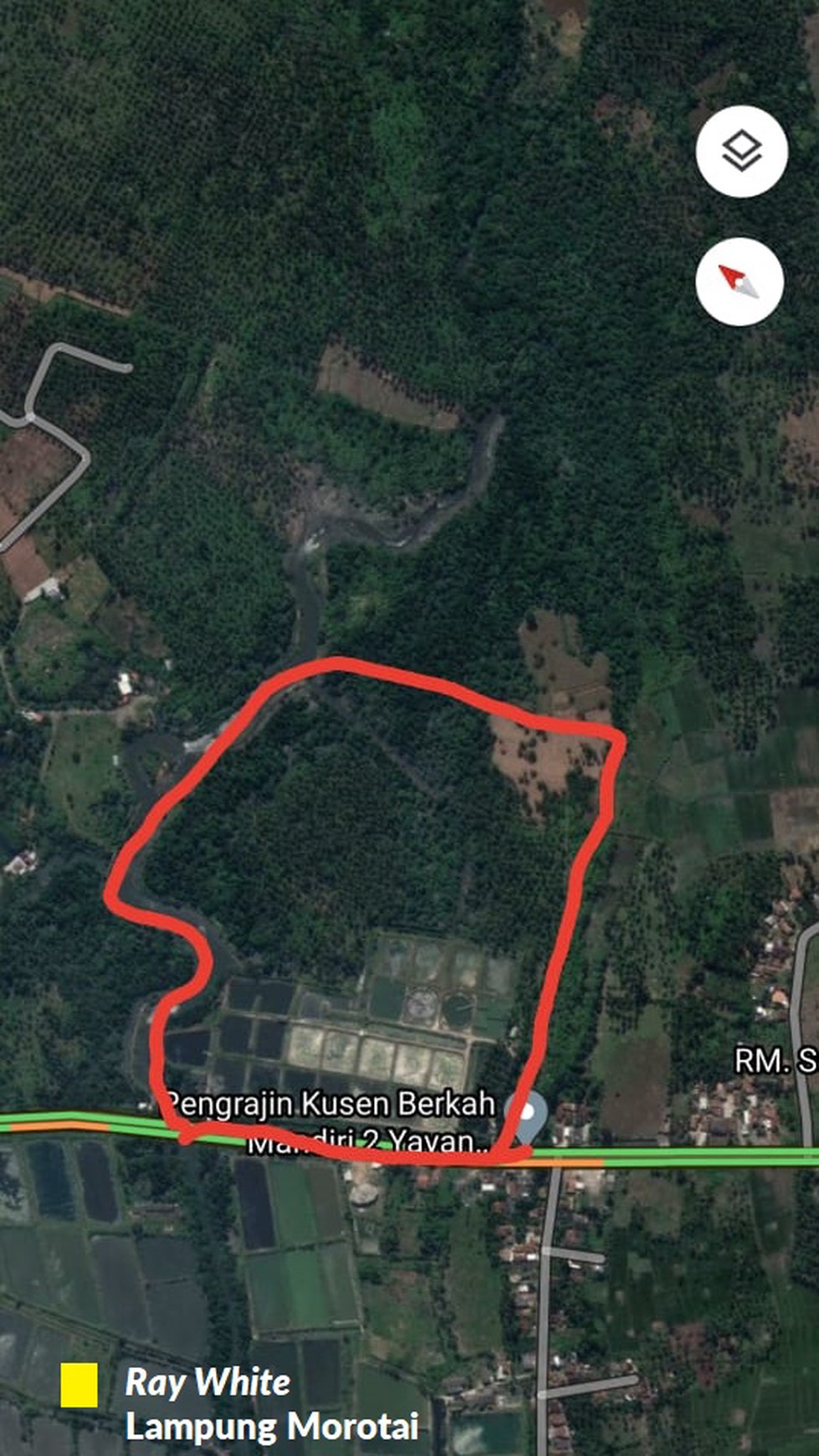 Dijual Tanah Tambak Kalianda Lampung Selatan