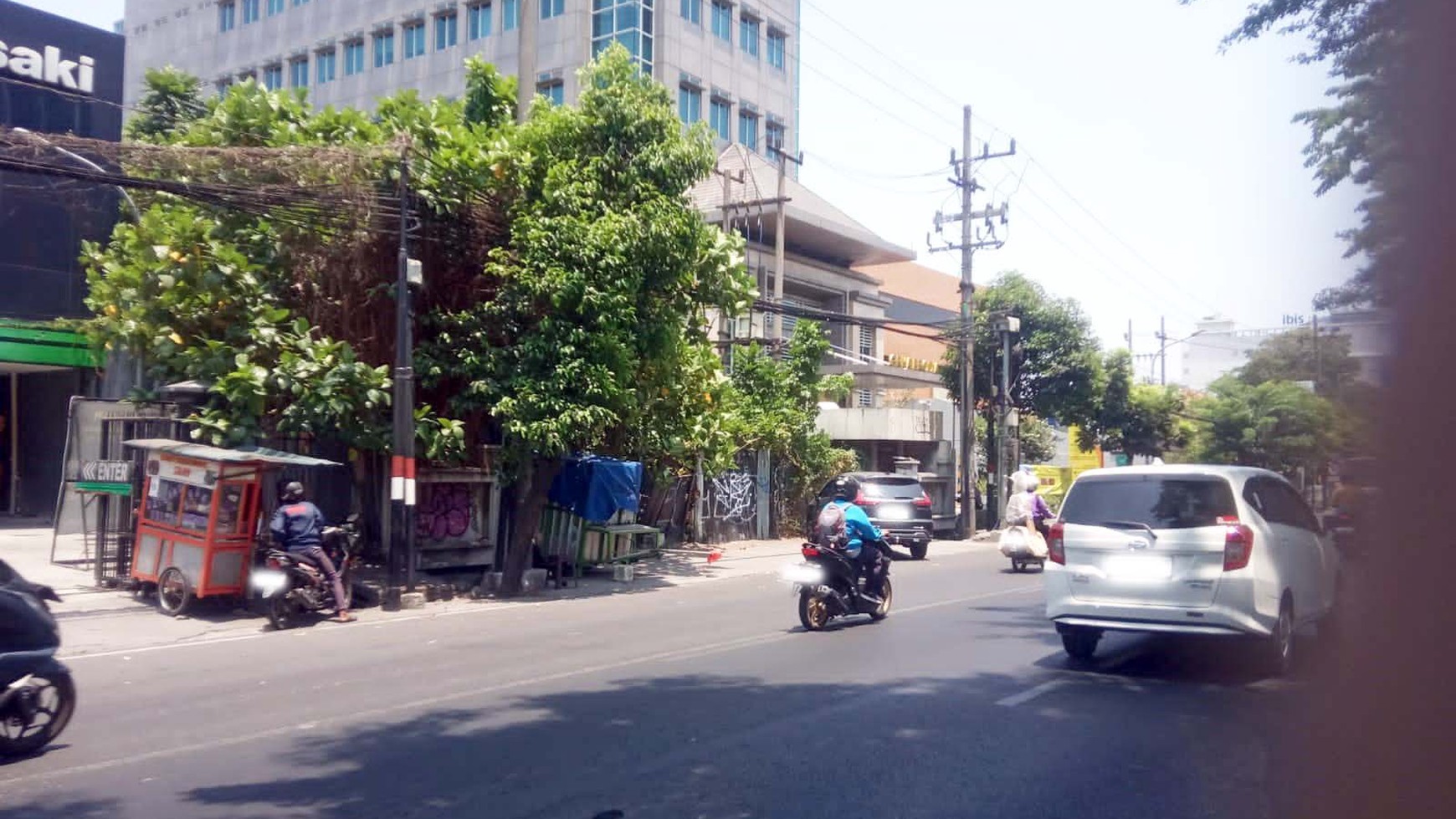 Tanah di Raya Diponegoro Surabaya Kota, Strategis, Pusat Kota, SHM, Hadap Timur, Siap Bangun, sewa min 5 thn