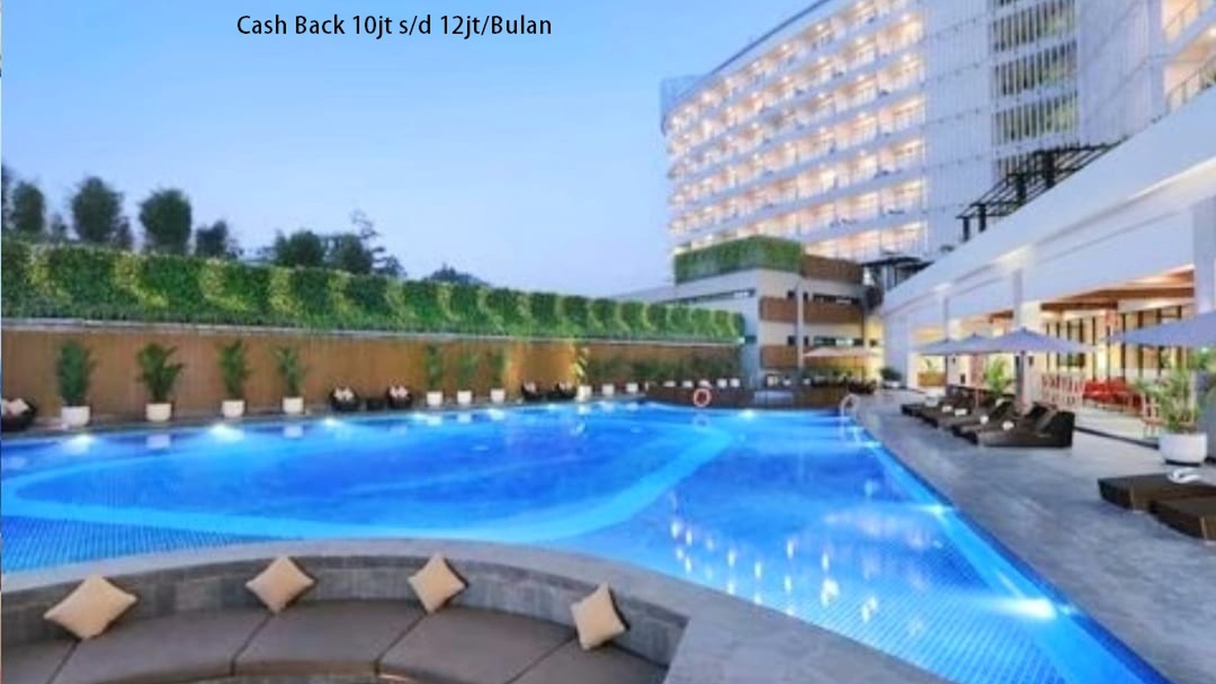 Apartemen Keren The Alana Sentul, Furnished Akses Toll Jagorawi 