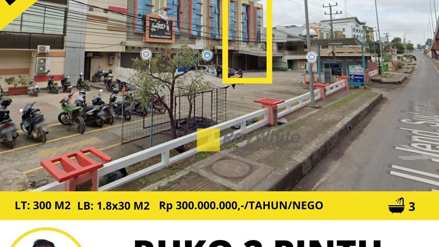 DI Sewakan ruko 2 pintu