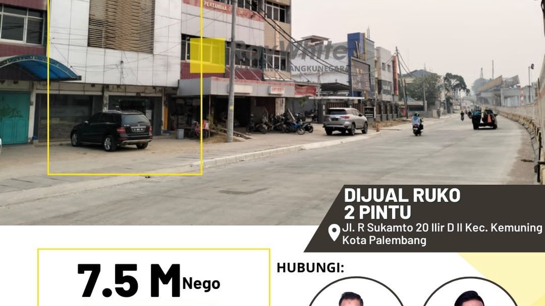 DI JUAL 2 UNIT RUKO TENGAH KOTA 