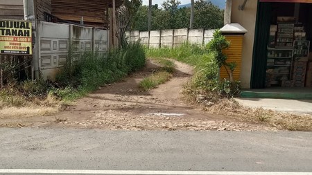 Dijual Tanah 80m ke Jalan Lintas Raden Gunawan