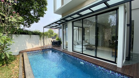 Brand new modern house at kuningan area