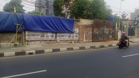 Tanah Saharjo Tebet Luas 860m2 Komersial Area Jalan Raya