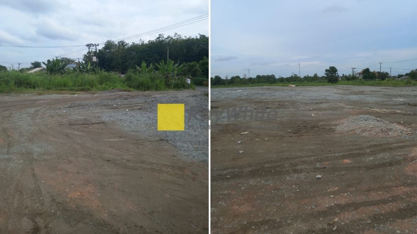 DI JUAL TANAH KERAS PINGGIR JALAN 