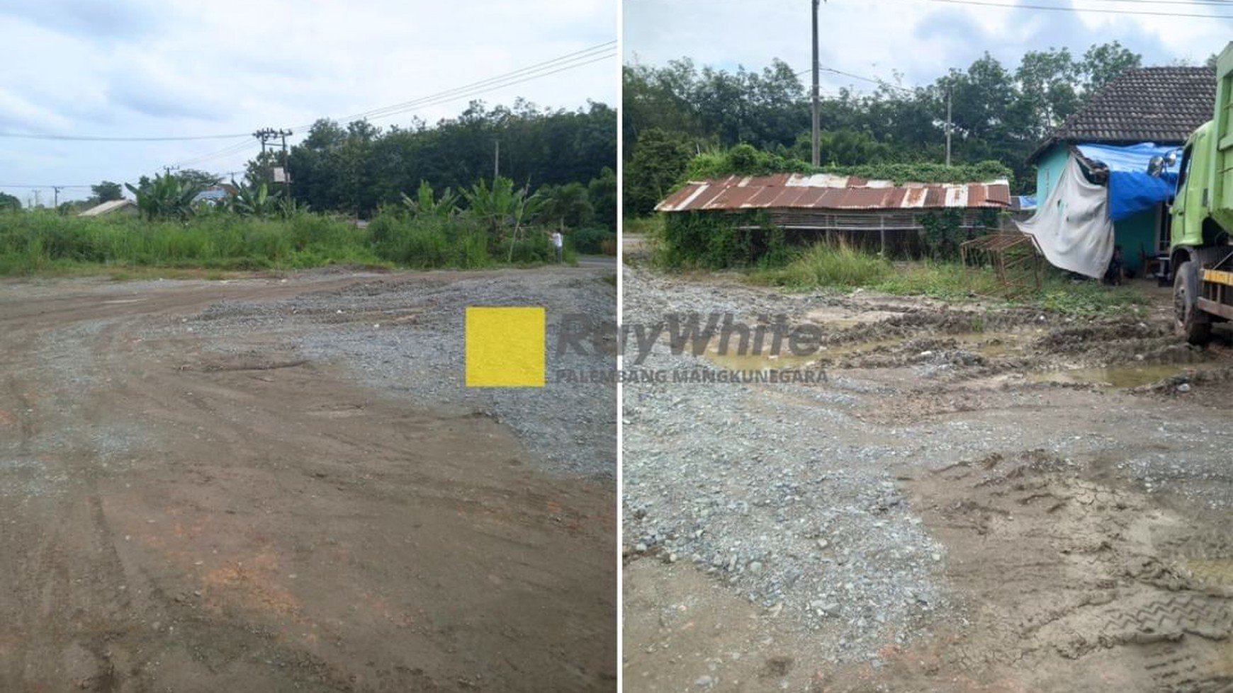 DI JUAL TANAH KERAS PINGGIR JALAN 