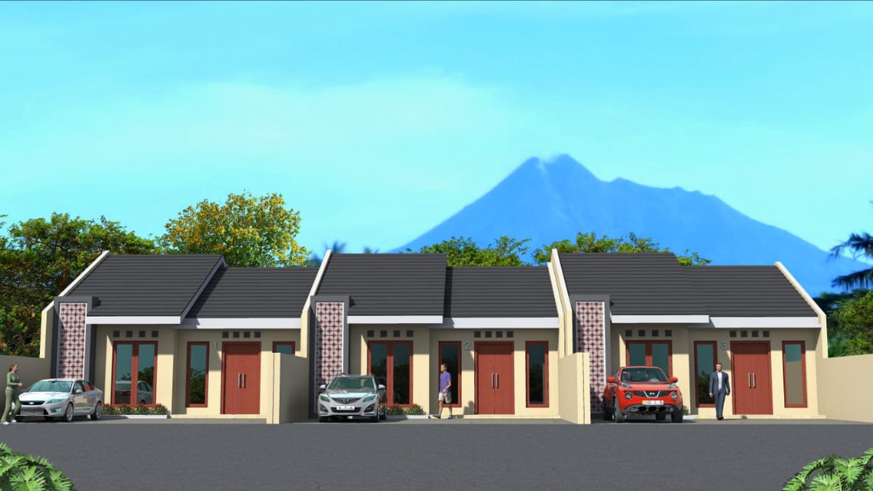 RUMAH MINIMALIS DIBAWAH 500 JUTA, UNTUK KELUARGA MUDA, DLL.