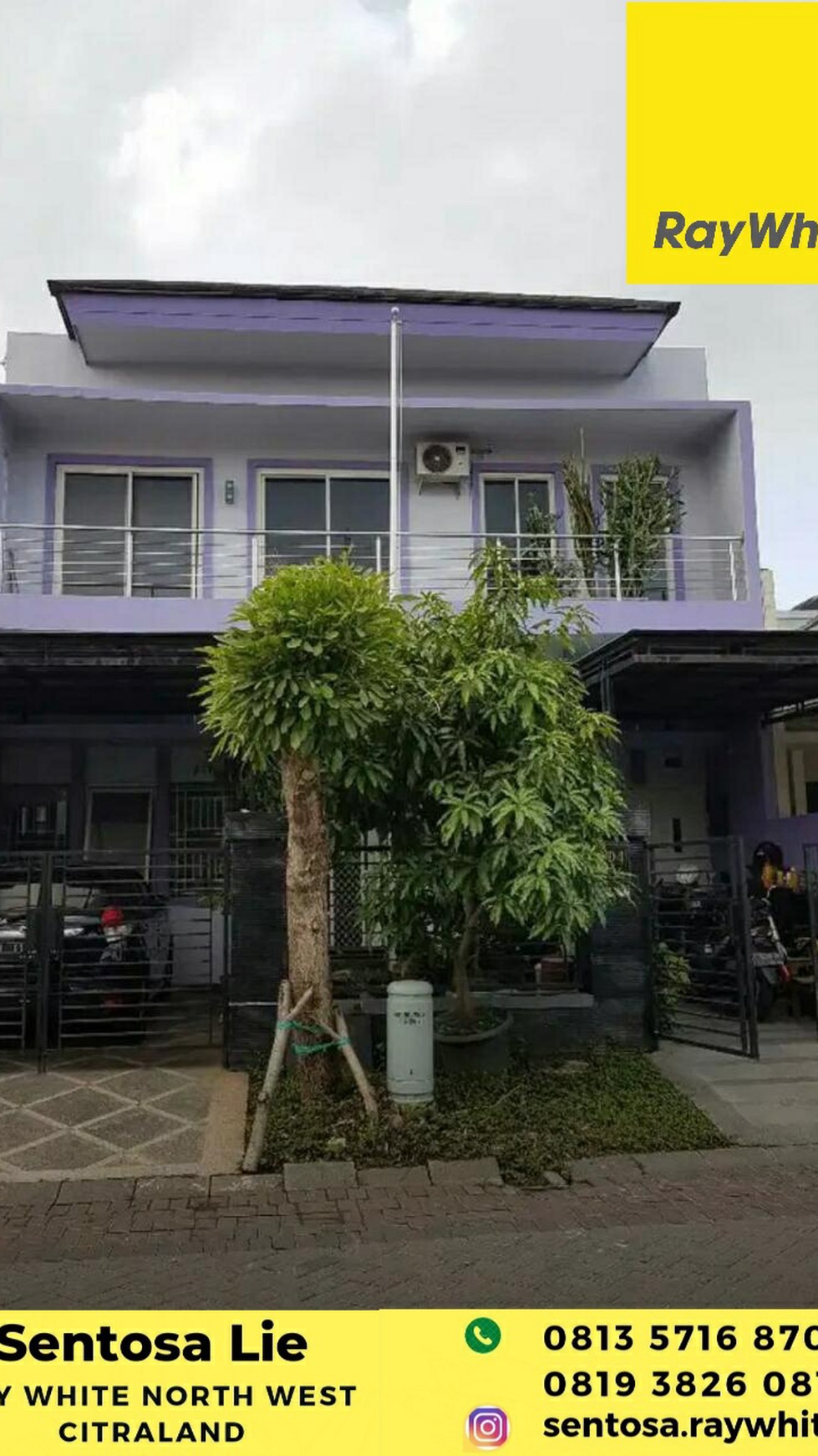 Dijual Rumah Alam Galaxy TerMURAH TerLUAS 9x18 Strategis dekat GWALK Citraland, Pakuwon indah, Graha Natura