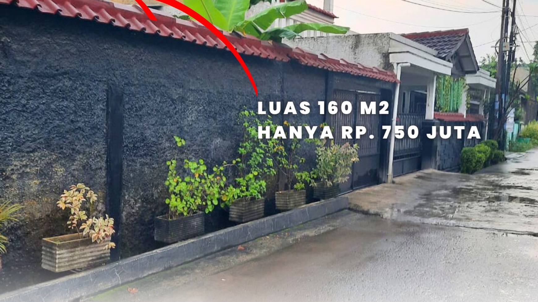 Dijual kavling hook lokasi strategis dan berkembang di Reni Jaya Pamulang