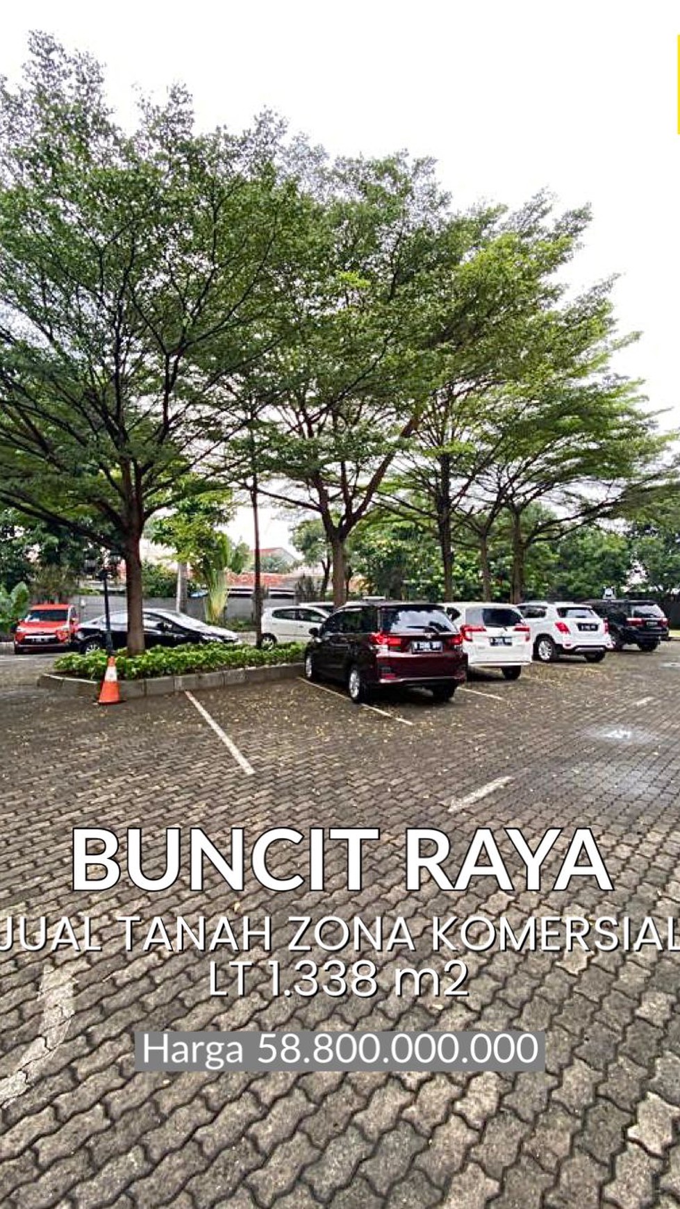 Tanah Zona Komersial Area Buncit Raya Harga Mendekati NJOP