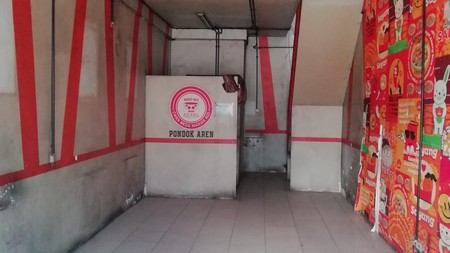 Ruko Lokasi Strategis Pinggir Jalan Raya dan Kawasan Ramai @Jl Ceger, Pondok Aren