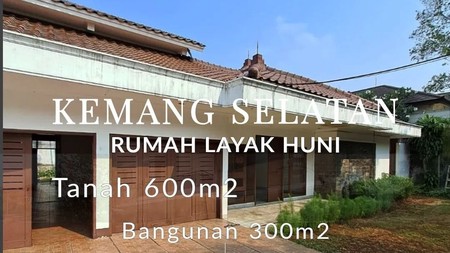 Rumah Strategis Kemang Selatan Jakarta Selatan