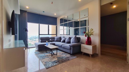 Izzara Apartement - Apartemen 1 bedroom Full Furnished, middle high floor, view South