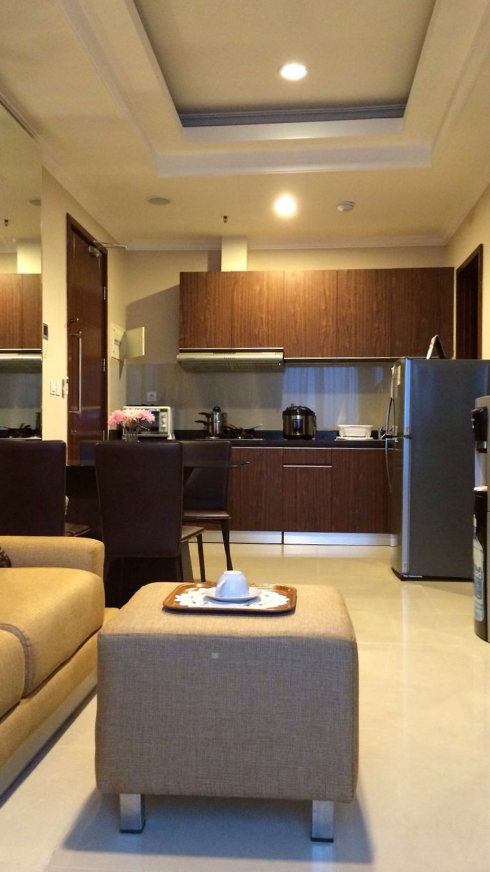 Apartemen Denpasar Residence Tower Kintamani, Di Atas Mall Kuningan City, Siap Huni 