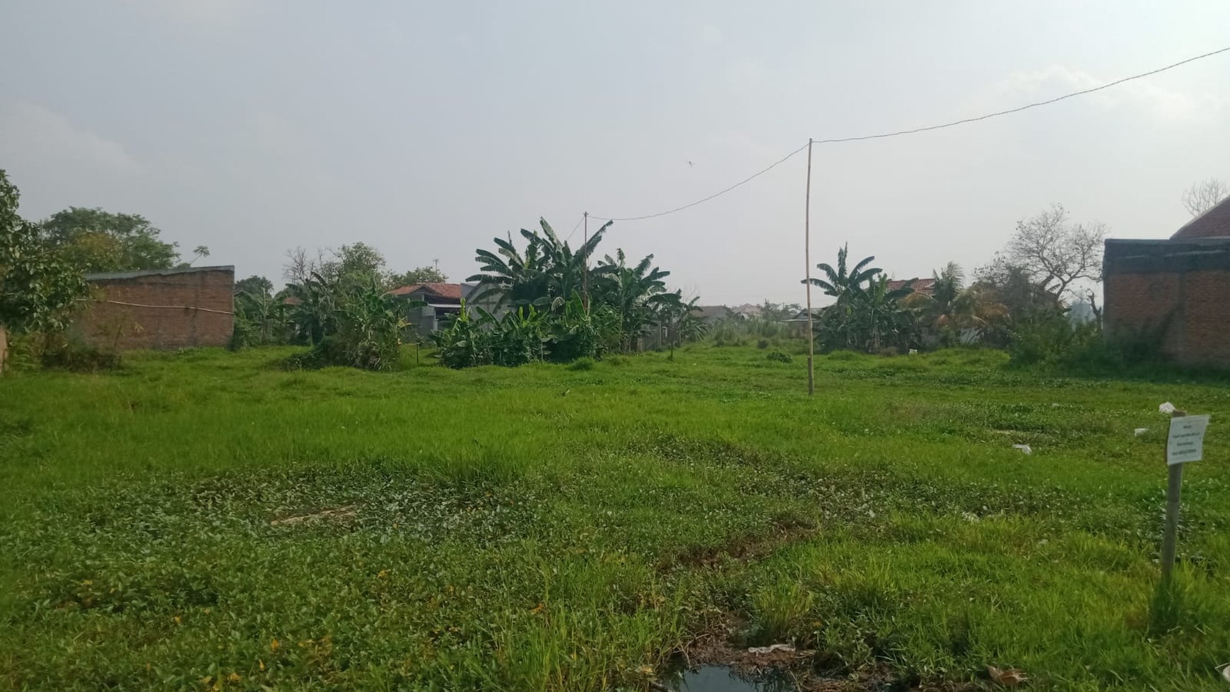 Tanah Siap Bangun Lokasi Pinggir Jalan Utama didalam Perumahan Taman Raya Cikarang