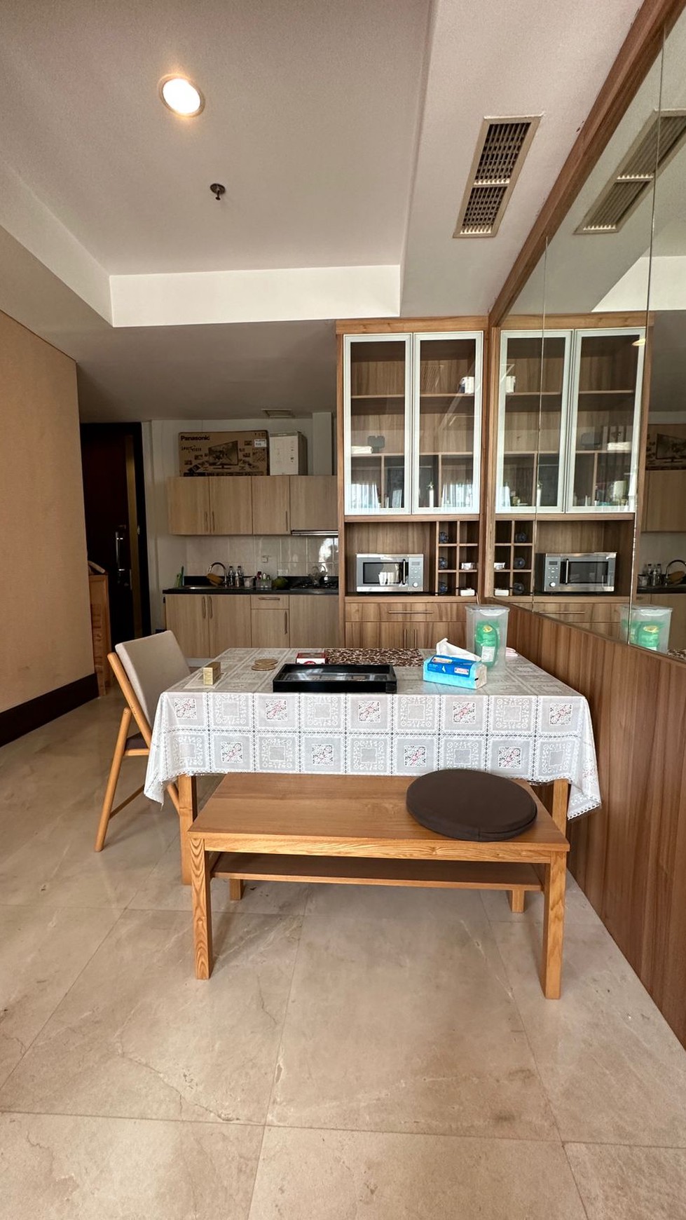 Disewakan unit apartemen Pearl Garden - Jl Gatot Subroto - Jakarta