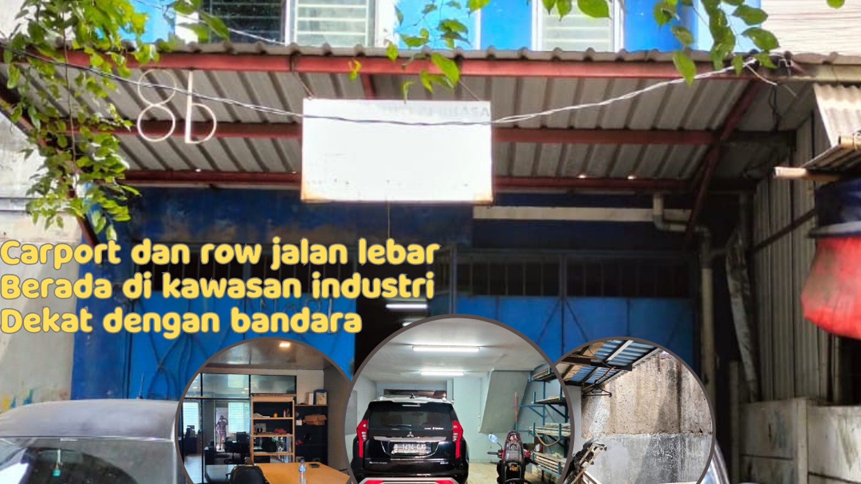 Dijual Ruko dekat Bandara bebas banjir di Benda Tangerang Banten