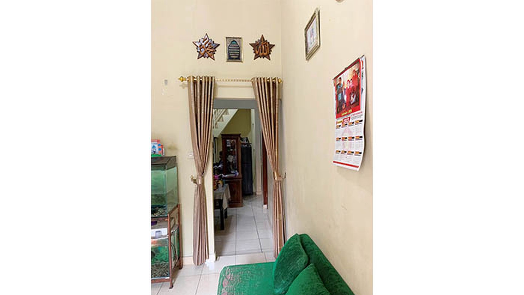 Rumah Poris Indah, Galaxy Raya, Cipondoh Tangerang, Luas 60m2