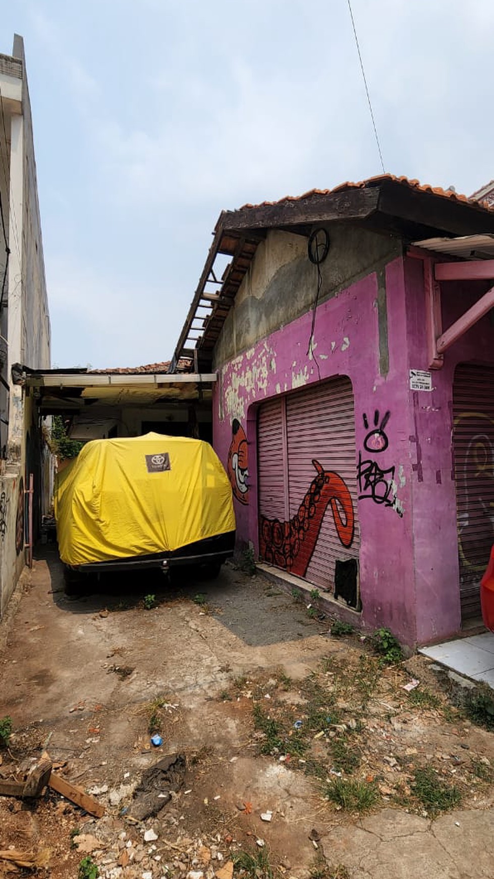 Rumah Hitung Tanah Lokasi Strategis Pinggir Jalan @Pondok Jaya, Pondok Aren