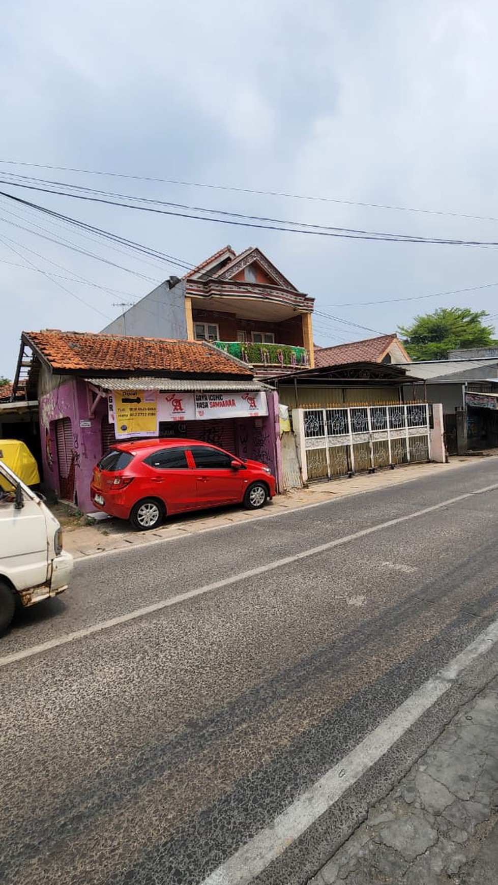 Rumah Hitung Tanah Lokasi Strategis Pinggir Jalan @Pondok Jaya, Pondok Aren